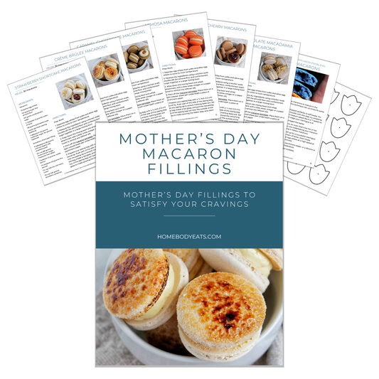 Mother's Day Macaron Fillings Recipe eBook